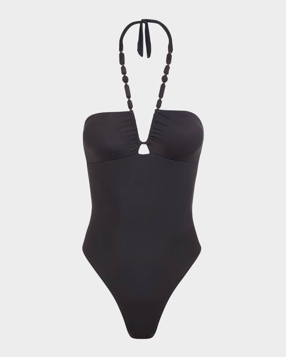 Solid Atena Carol Brazilian One-Piece Swimsuit